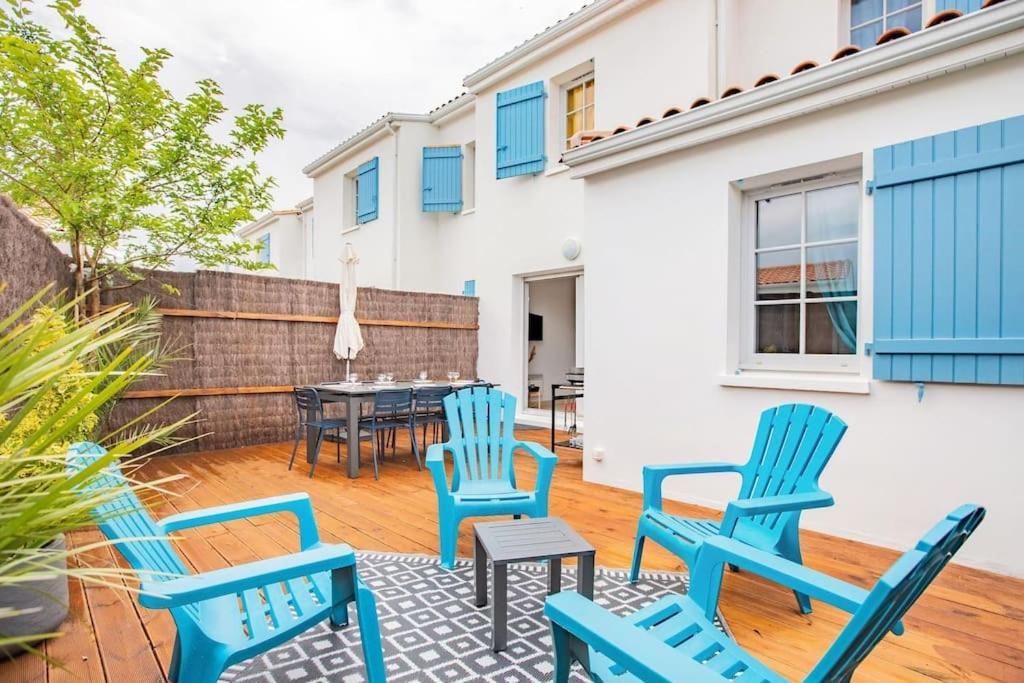 Jolie Maison Proche Mer - 8 Voyageurs - 4 Chambres Vaux-sur-Mer Exterior photo